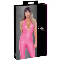 Cottelli Party - Overall mit tiefem Rückenausschnitt (pink)