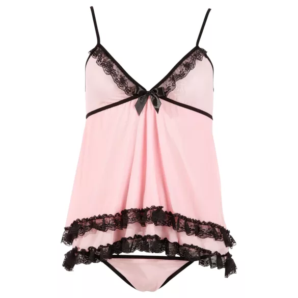 Cottelli - Süße, verführerische Rüschen - Babydoll - L