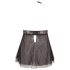 Cottelli Plus Size - Luftiges Spitzen-Babydoll (Schwarz) - 4XL