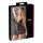 Cottelli Plus Size - Spitzen-Negligé Schwarz - 4XL