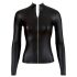 Cottelli - Glänzendes Langarm-Oberteil für Damen (Schwarz) - XL