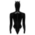 Black Level - Langarm-Body „Batwoman“ (schwarz)