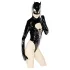 Black Level - Langarm-Body „Batwoman“ (schwarz)