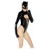 Black Level - Langarm-Body „Batwoman“ (schwarz)