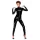 Noir - Reißverschluss-Overall, langärmelig (Schwarz)