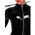Noir - Reißverschluss-Overall, langärmelig (Schwarz) - L
