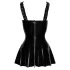 Noir - Rüschen-Minikleid (schwarz)