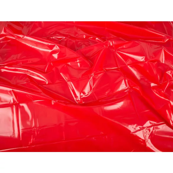 Lack-Bettlaken - 200x220cm (rot)
