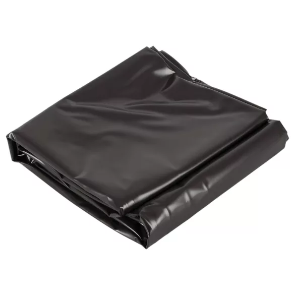 Fetisch - Lack-Bettlaken - superweich - 200 x 230 cm (schwarz)