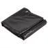 Fetisch - Lack-Bettlaken - superweich - 200 x 230 cm (schwarz)