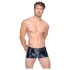 Black Level - Reißverschluss Männer-Shorts (schwarz)