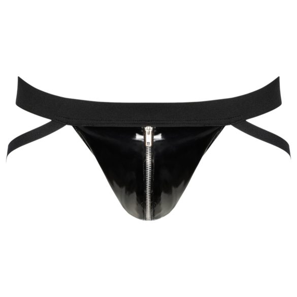 Black Level – Jockstrap mit Reißverschluss (schwarz)