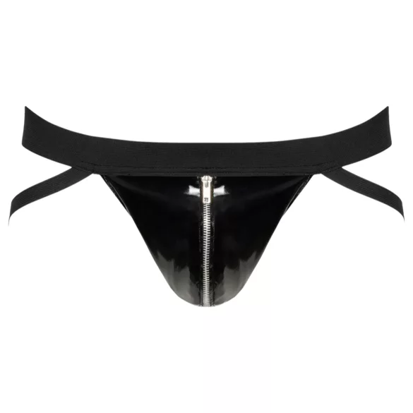 Black Level - Jockstrap mit Reißverschluss (schwarz) - M