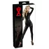 Late X Damen-Jumpsuit mit langen Ärmeln (schwarz) - S