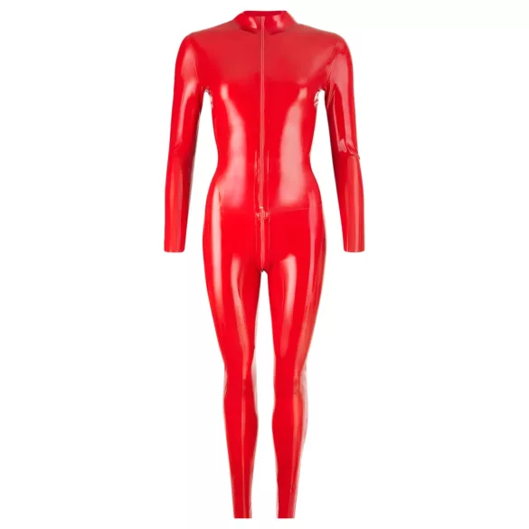 Late X Damen-Overall mit langen Ärmeln (rot) - L