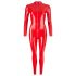 LATEX - Langärmeliger Damen-Overall (Rot) - L