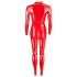 LATEX - Langärmeliger Damen-Overall (Rot) - L