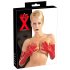 LATEX - Lange, unisex Handschuhe (rot) - L