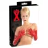 Latex lange, unisex Handschuhe (rot) - XL