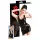Late X ärmelloses Minikleid (schwarz)