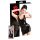 LATEX - Ärmelloses Minikleid (Schwarz) - L
