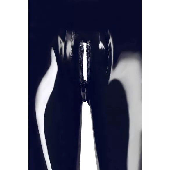 Late X Leggings mit Reißverschluss (schwarz) - S