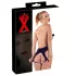 Late X schwarzer komplett offener Damen-Slip (S-L)