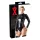 Late X Damen-Body mit langen Ärmeln (schwarz) - L