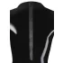 Late X Damen-Body mit langen Ärmeln (schwarz) - L