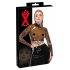 LATEX - Durchsichtiger Latex-Oberteil (durchsichtig-schwarz) - S-L