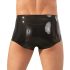 LATEX - Boxershorts & Penishülle (Schwarz)