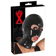 LATEX - Kopfmaske (schwarz)