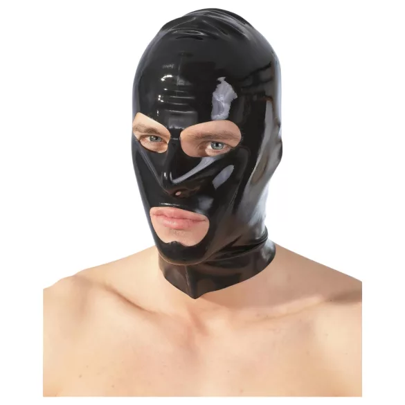 LATEX - Schwarze Saugmaske