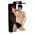 Latex Damen-Slip mit integriertem Dildo (schwarz) - M