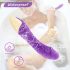 Mrow Real Lover - Wiederaufladbarer wasserdichter Vibrator (Lila)