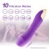 Mrow Real Lover - Wiederaufladbarer wasserdichter Vibrator (Lila)