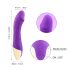 Mrow Real Lover - Wiederaufladbarer wasserdichter Vibrator (Lila)