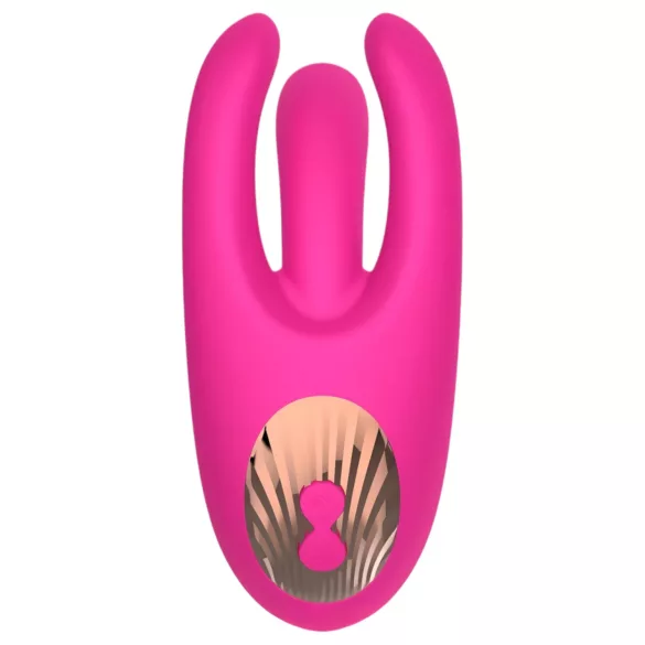 Mrow - Akku 3-Fach-Klitoris-Vibrator (pink)