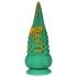 OgazR Octopuss - Tentakel-Dildo - 21 cm (grün-gelb)
