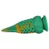 OgazR Octopuss - Tentakel-Dildo - 21 cm (grün-gelb)