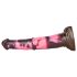 Bad Horse - Silikonpferdedildo 24cm (Braun-Pink)