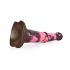 Bad Horse - Silikonpferdedildo 24cm (Braun-Pink)