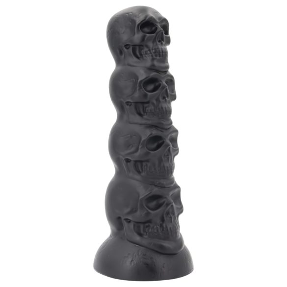 Toppedmonster - Schädel Dildo - 22 cm (schwarz)