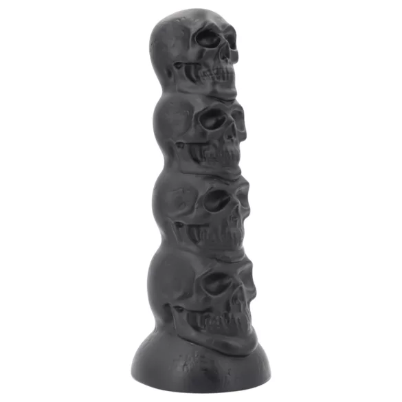 Topped Monster - Schädel-Dildo - 22 cm (schwarz)
