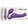 Strap-on-me M - Tragbarer Vibro ohne Riemen (Lila)