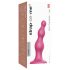 Strap-on-me Beads M - Perlen-Saugfuß-Dildo (pink)