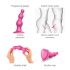 Strap-on-me Beads M - Perlen-Saugfuß-Dildo (pink)