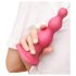Strap-on-me Beads M - Perlen-Saugfuß-Dildo (pink)