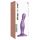 Strap-on-me Curvy S - Wellenförmiger Saugnapf-Dildo (Lila)