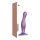 Strap-on-me Curvy M - Wellenförmiger Saugnapf-Dildo (Lila)
